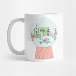 Mod Snow Globe Mug